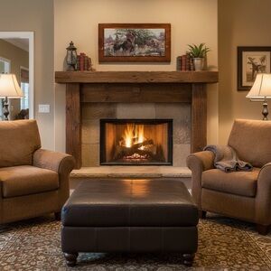 Western Cowboy Horse Framed Wall Art Rustic Lodge Ranch Decor 19x10